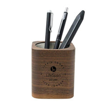Load image into Gallery viewer, Square Wooden Pencil Cup
