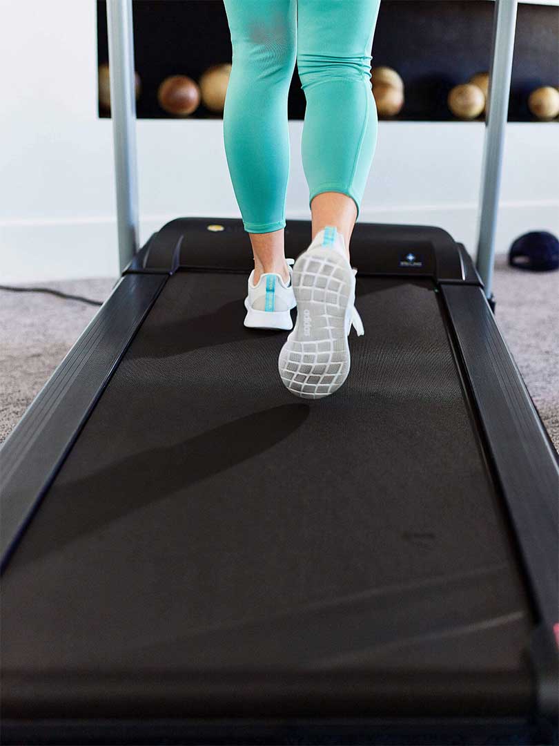 Feet-on-Treadmill