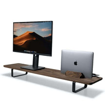 Load image into Gallery viewer, Desk Shelf - Dual Monitor Stand

