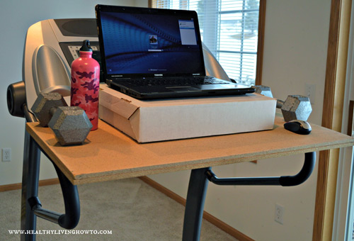 treadmill desk DIY